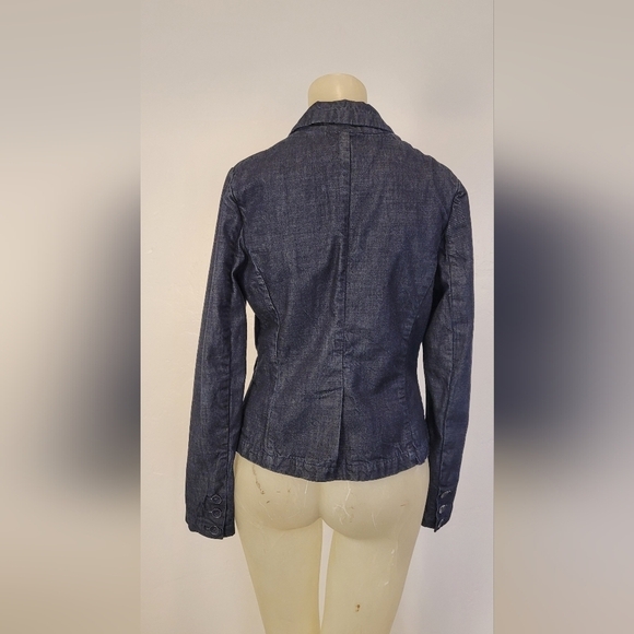 Anthro pilcro and the letterpress denim blazer - Picture 3 of 11